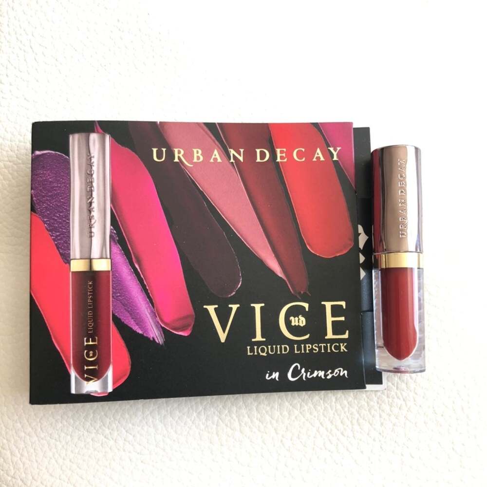 Urban Decay Vice Liquid Lipstick Crimson